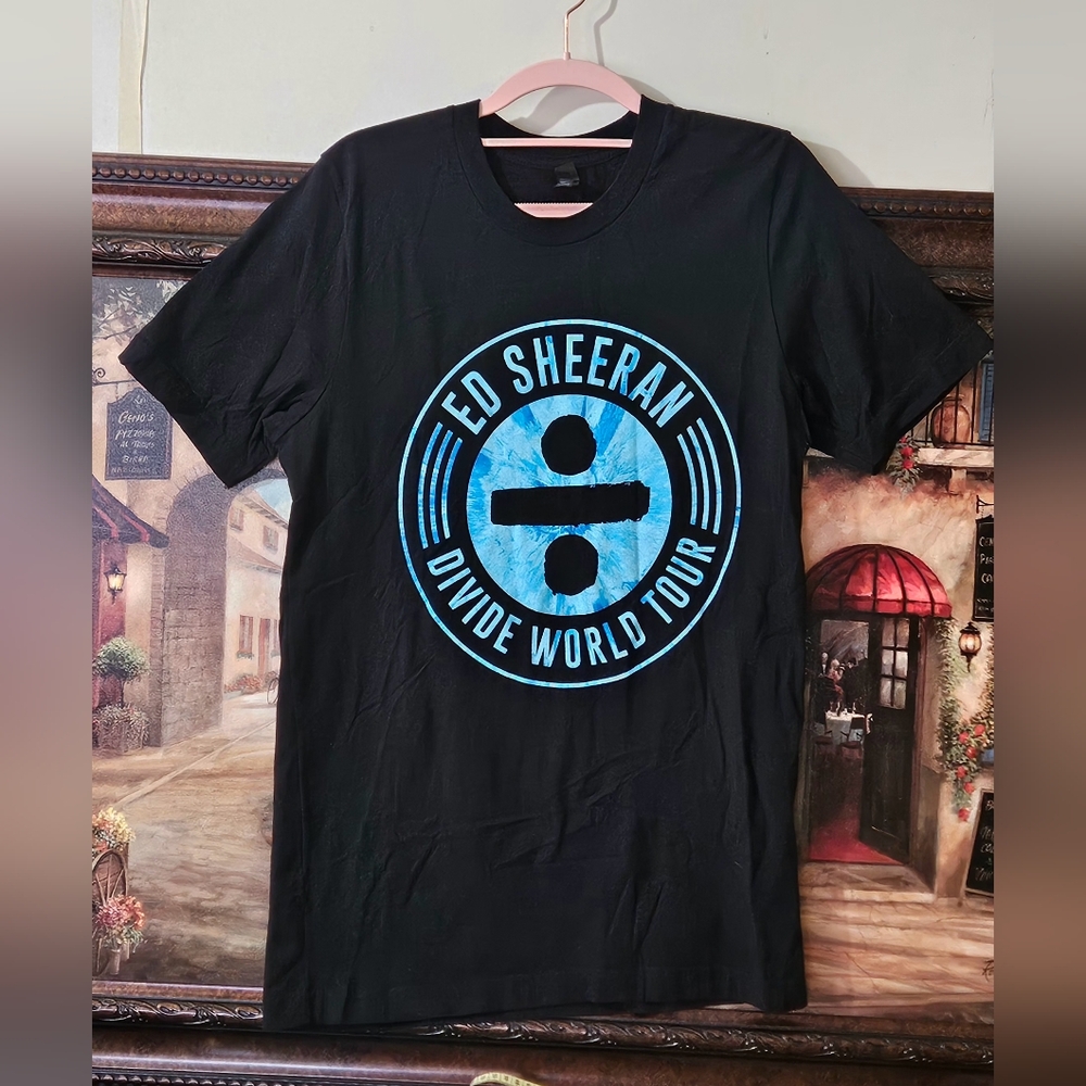 Black Ed Sheeran Tour T-Shirt